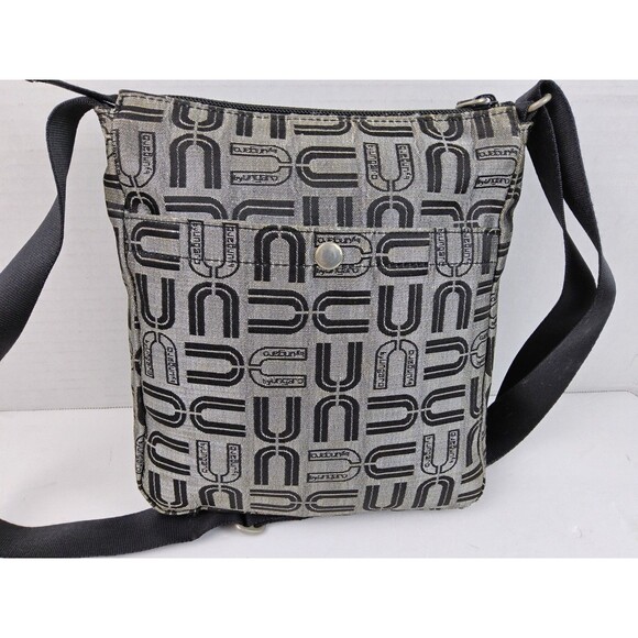 U By Ungaro Signature Crossbody Shoulder Handbag Purse - Picture 1 of 9